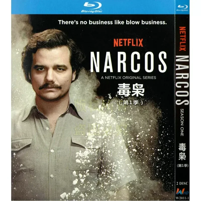 American Action Crime TV Series Drug Lord Season 1-4 BD Blu-ray High Definition 8 Disc Set