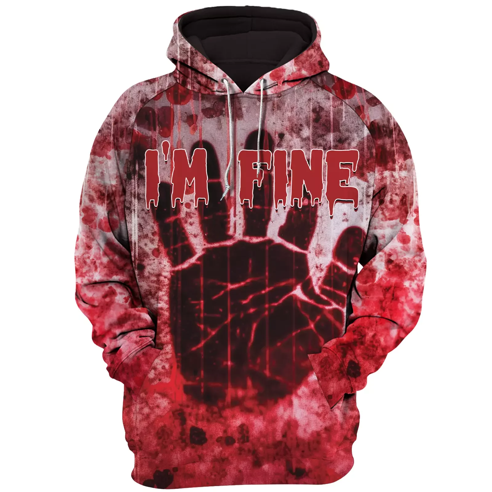 Halloween Men's Hoodie Horror Bloody 3D Print Men Women Casual Hoodies Oversized Pullover Autumn Hooded Sweatshirts Clothing