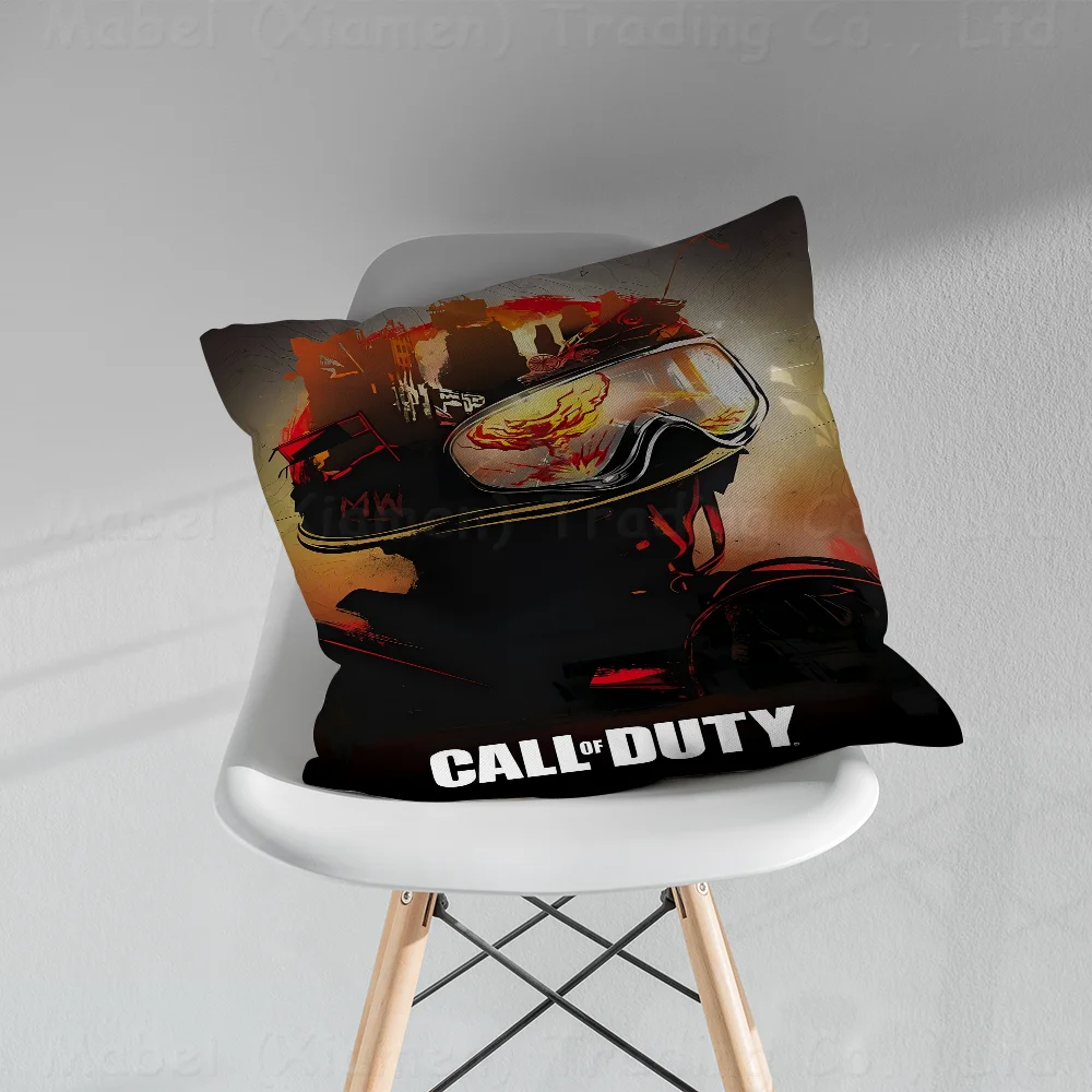 Game Call Of Duty Pillow Cover Design Cushion Cover Decor Holiday Decorati