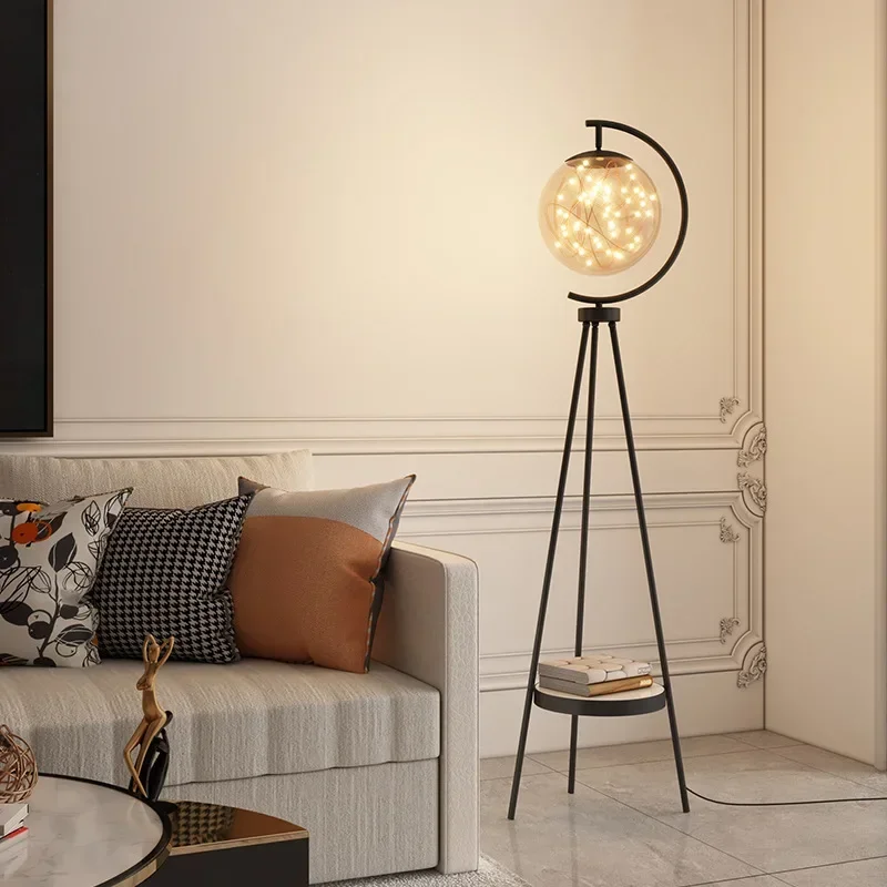Nordic Gypsy light luxury floor lamp, living room bedroom bedside creative personality modern home