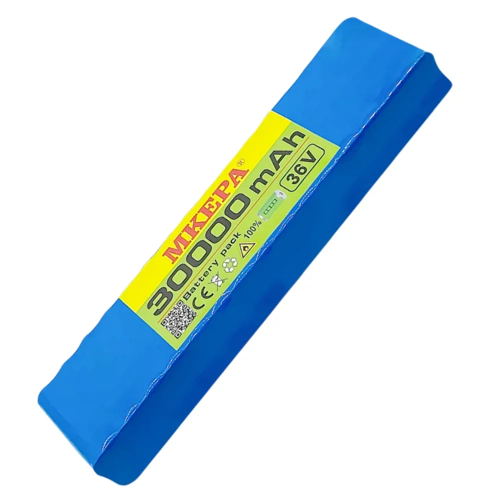 10S3P 36V 30000mAh 100% Brand New Lithium-Ion Rechargeable Battery Suitable for Electric Products Such as Scooters Battery