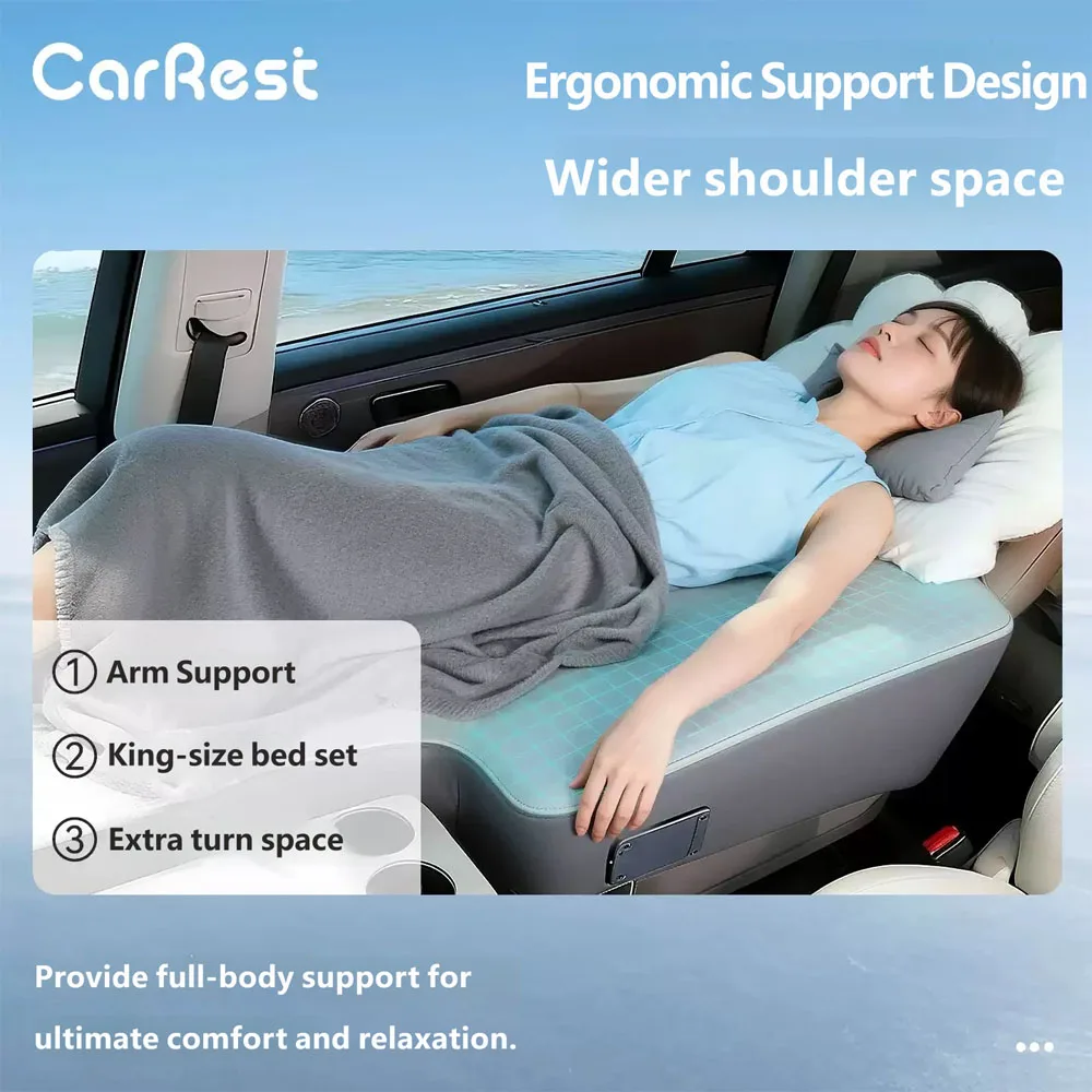 For Leading Ideal i6 i8 Travel Bed with Air Pump Self-driving Inflatable Couch Outdoor Camping Rear Sleeping Mat