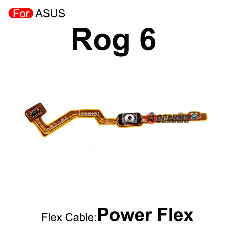 Power / Volume Buttons Up Down Flex Cable For ASUS ROG Phone 6 6Pro Rog6 Pro Replacement Repair Parts