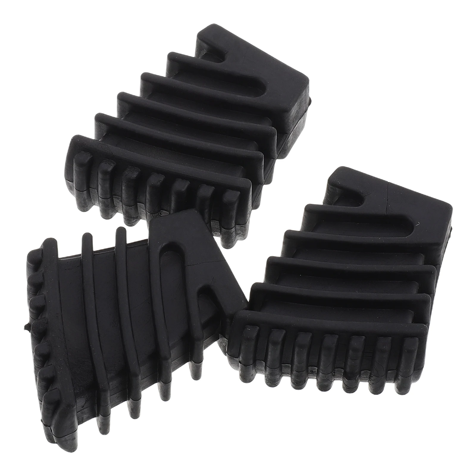 

3pcs Drum Leg Protectors Anti-slip Plastic Foot Pads Durable Wear-resistant Noise Reduction Drum Set Accessories