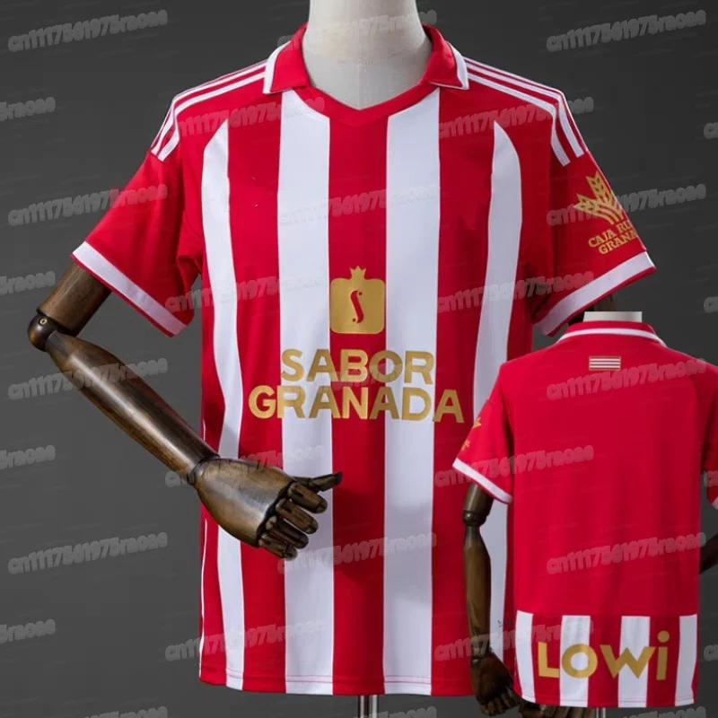 2026 Granada (Segunda Divisi Ó N) Fans 3D Printed Retro Style Football Jerseys Loved By Fans, Family Tops, Short Sleeves