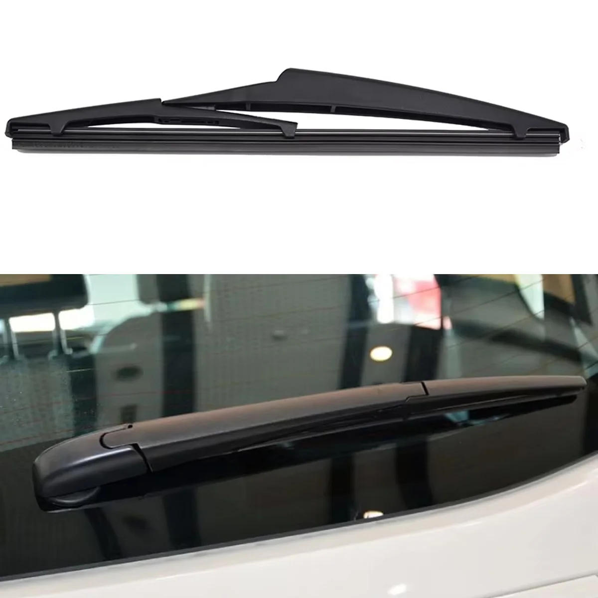 نافذة السيارة الخلفية ممسحة شفرة مناسبة لتويوتا RAV4 MK4 XA40 2013-2018 الزجاج الخلفي الباب الخلفي نافذة ممسحة السيارة شفرة 10 "بوصة #5