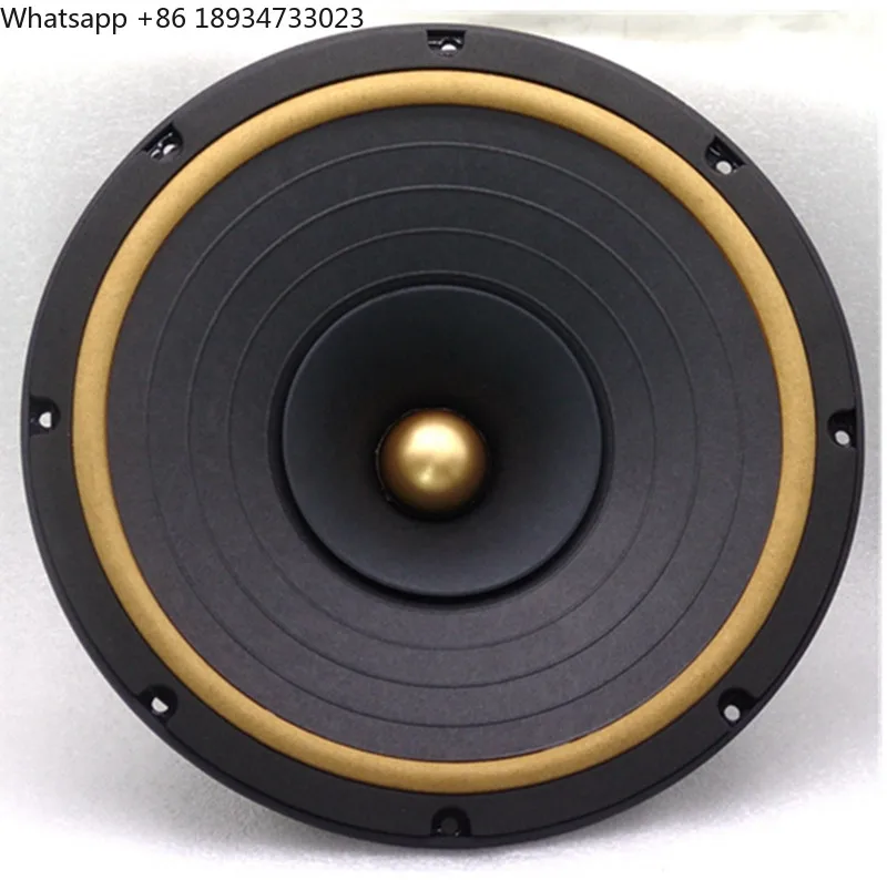 HF-047 HiFi Speakers 10 Inch HiFi Full Range Speaker Symmetrical Magnetic Circuit Leather-edged Paper Cone Basin 8Ohm