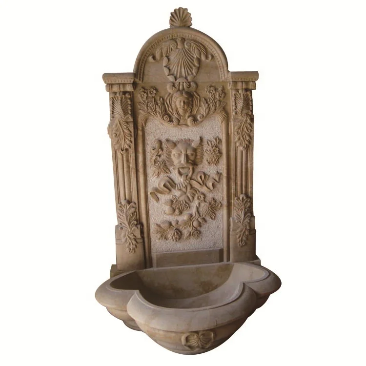 Waterfall fountain indoor wall real stone antique outdoor wall fountain waterfall pool fountain and waterfall for sale