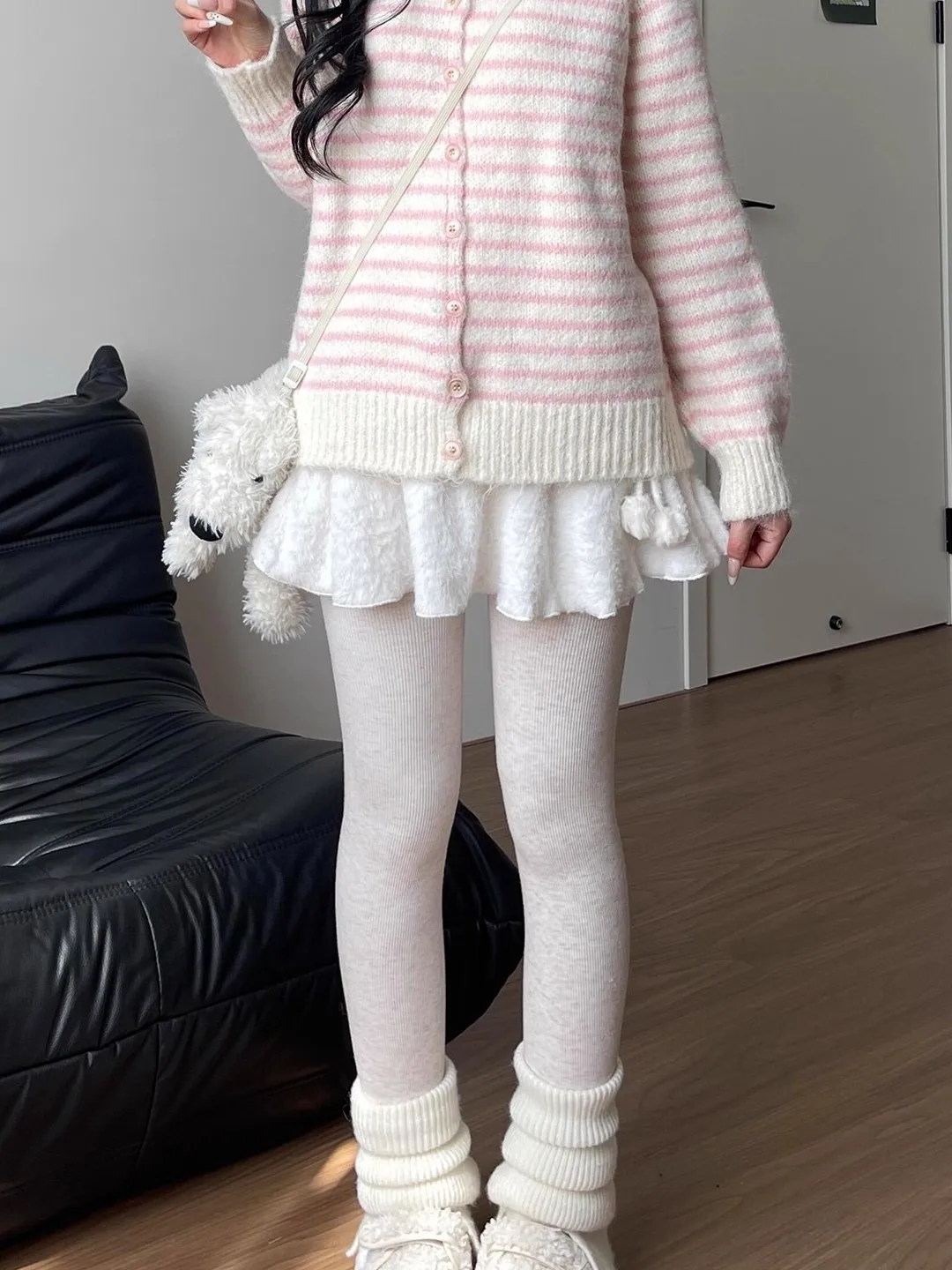 กางเกงโยคะผู้หญิง Thiened Fce รุ่นยืดหยุ่นกระชับทรงบอดี้สูท สไตล์ลำลองสำหรับเล่นกีฬา ฤดูใบไม้ร่วง ฤดูหนาว รุ่นใหม่ ให้ความอบอุ่นด้วยซับใน