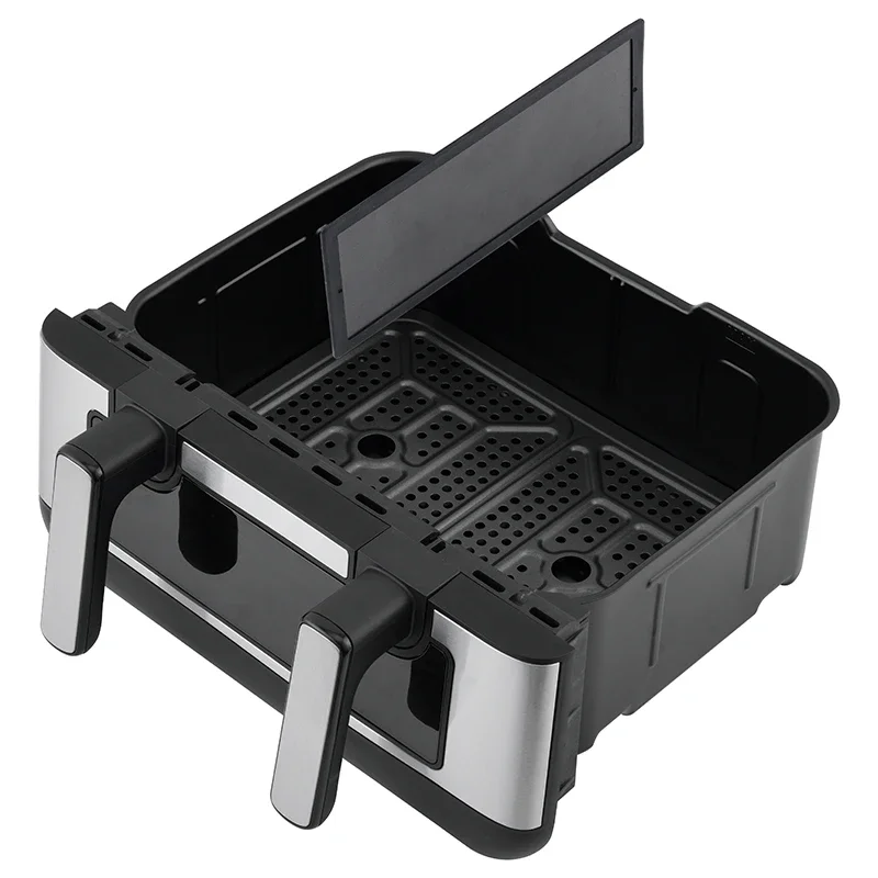 

-New Items Air Fryer Household Dual Baskets Air Fryer Smart Digital Control 8 Preset Menu 10L Air Fryer