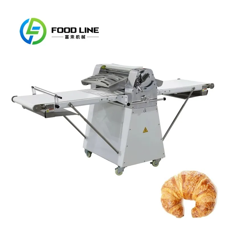 

Puff Pastry Machine Dough Flattening & Sheet Formation
