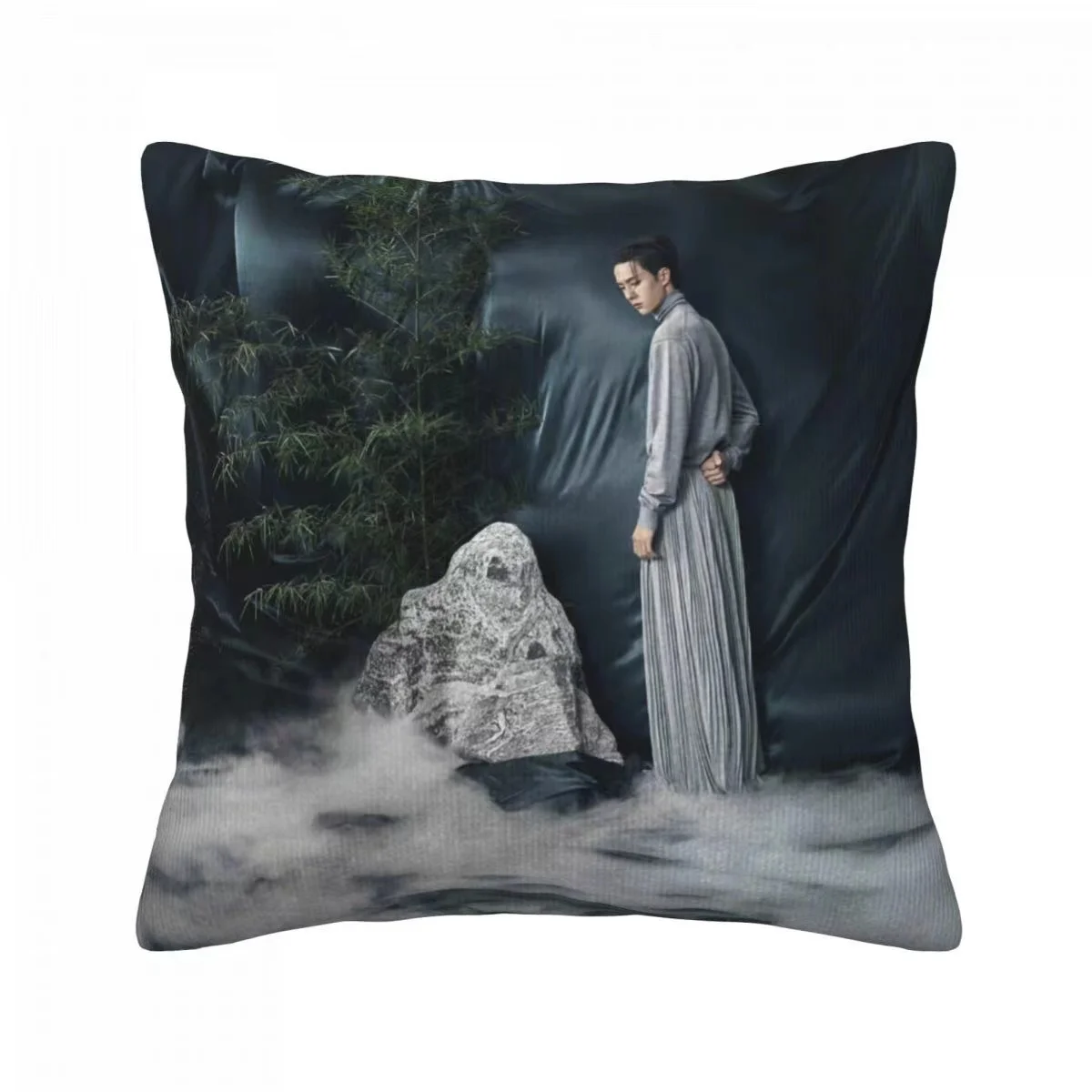 Xiao Zhan Zan Zan Yebo Wang Yibo HD Poster Double-sided Printed Pillowcase TV The Untamed Drama Stills Photos Car Cushion Cover