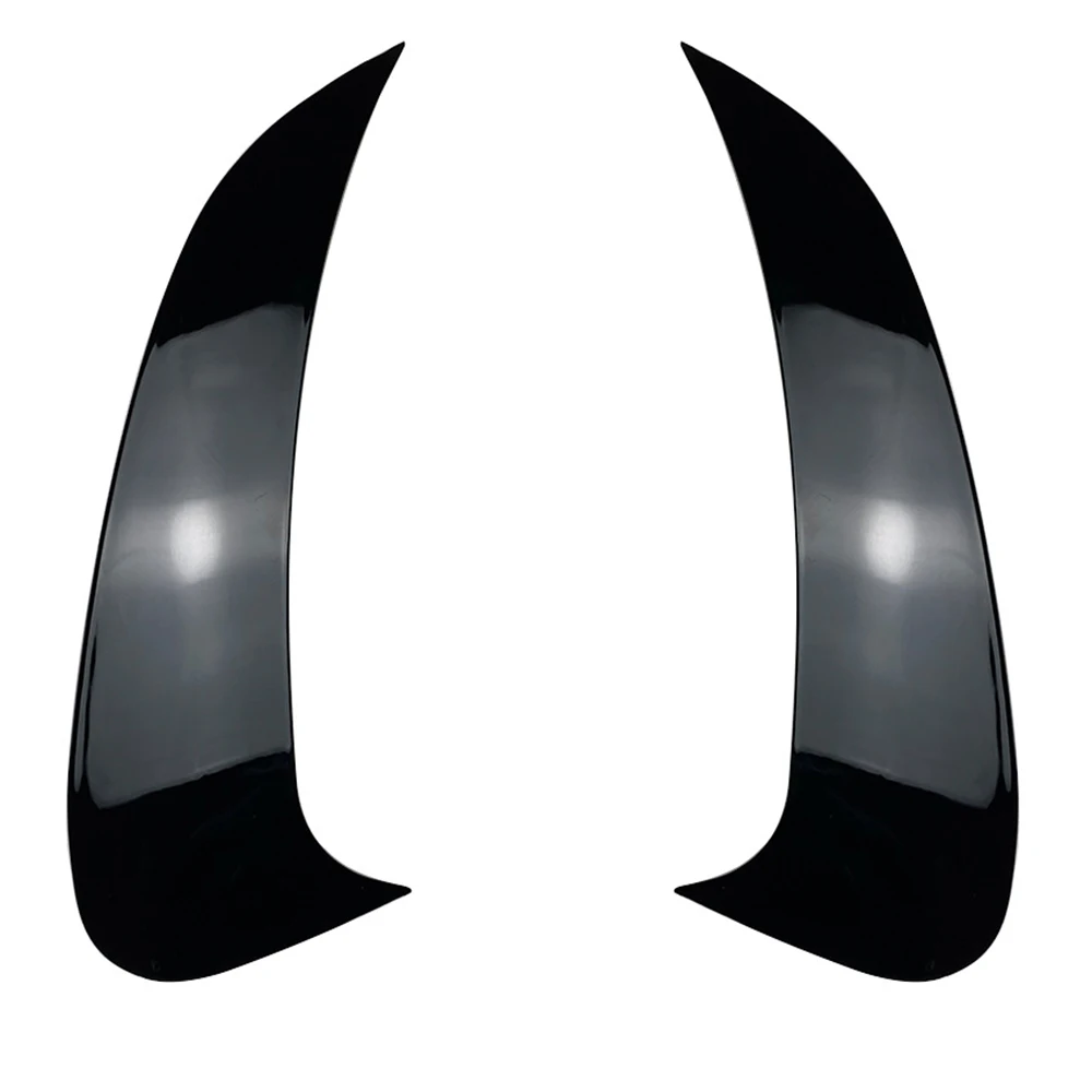 Rear Bumper Spoiler Air Vent Outlet Trim Cover Accessories Car Styling for Mercedes-Benz C-Class W206 C260 2022 (Black)