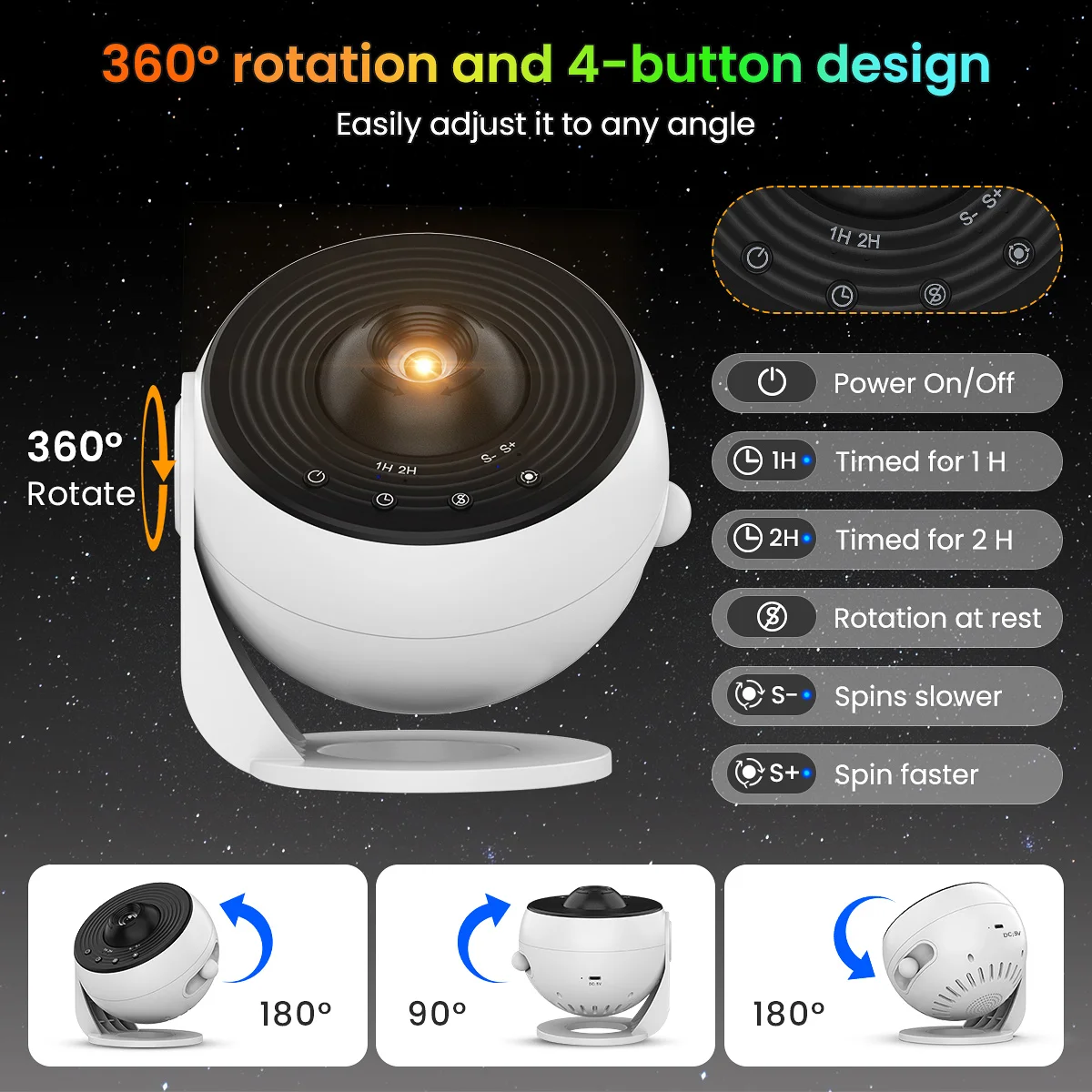 Thumbnail 3 - #73 Best Galaxy Projector Lights to Buy In 2026