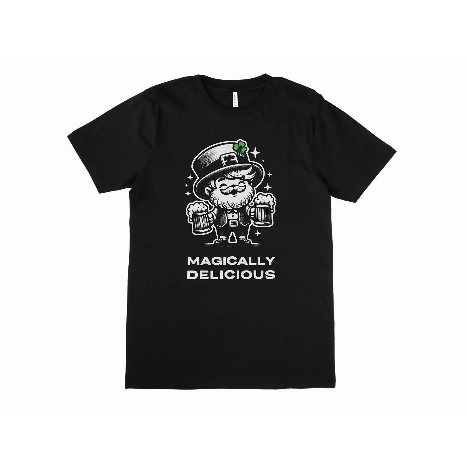 Magically Delicious T Shirt Funny St Patrick s Day Beer vintage Washed Unisex fashion graphic homme Stylish Comfortable