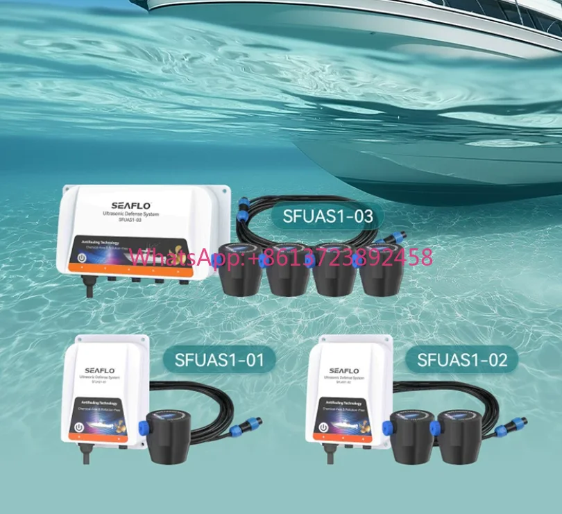 New Ultrasonic Antifouling System – Barnacle Remover & Marine Growth Protection for Boat Yacht Hulls, Eco-friendly Anti-Fouling