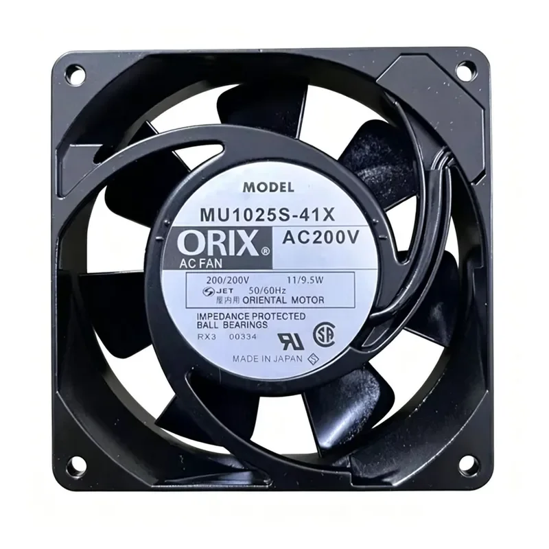 for ORIX MU1025S-41X 10025 100V 11/9.5W Cooling Fan