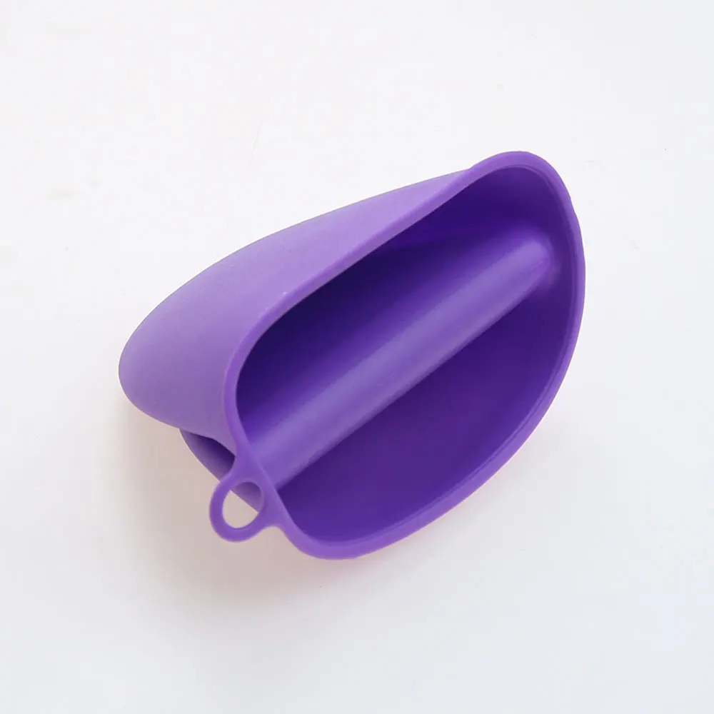 1PC Thick Silicone Oven Gloves Heat Resistant Anti-Scald Gloves for Cooking Pinch Grips Pot Holder Silicone Kitchen Accessories