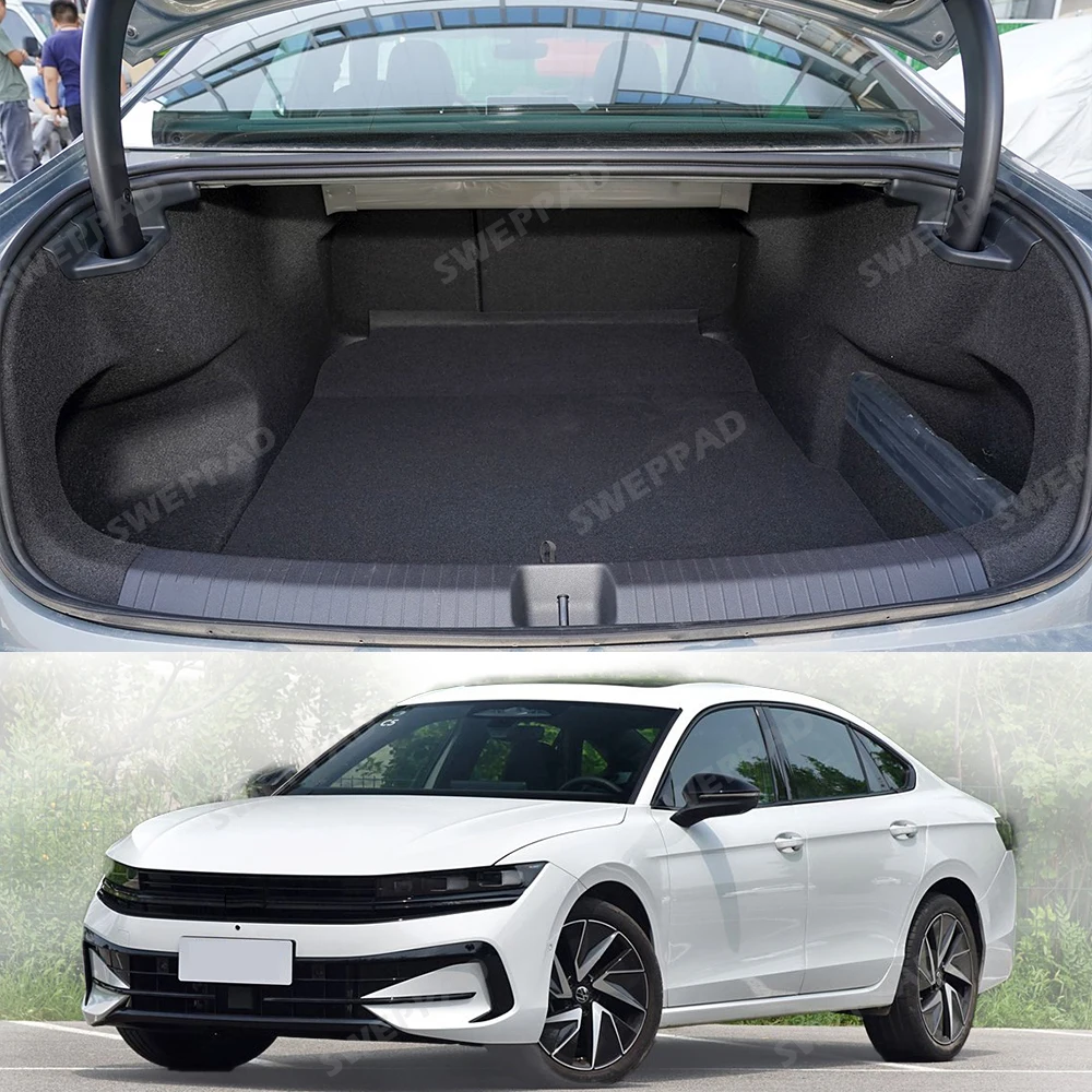 Cargo Mat Compatible For Volkswagen VW Magotan 2024 Trunk Mat (and Rear Left and Right Side Mat) Cargo Liners Protectors