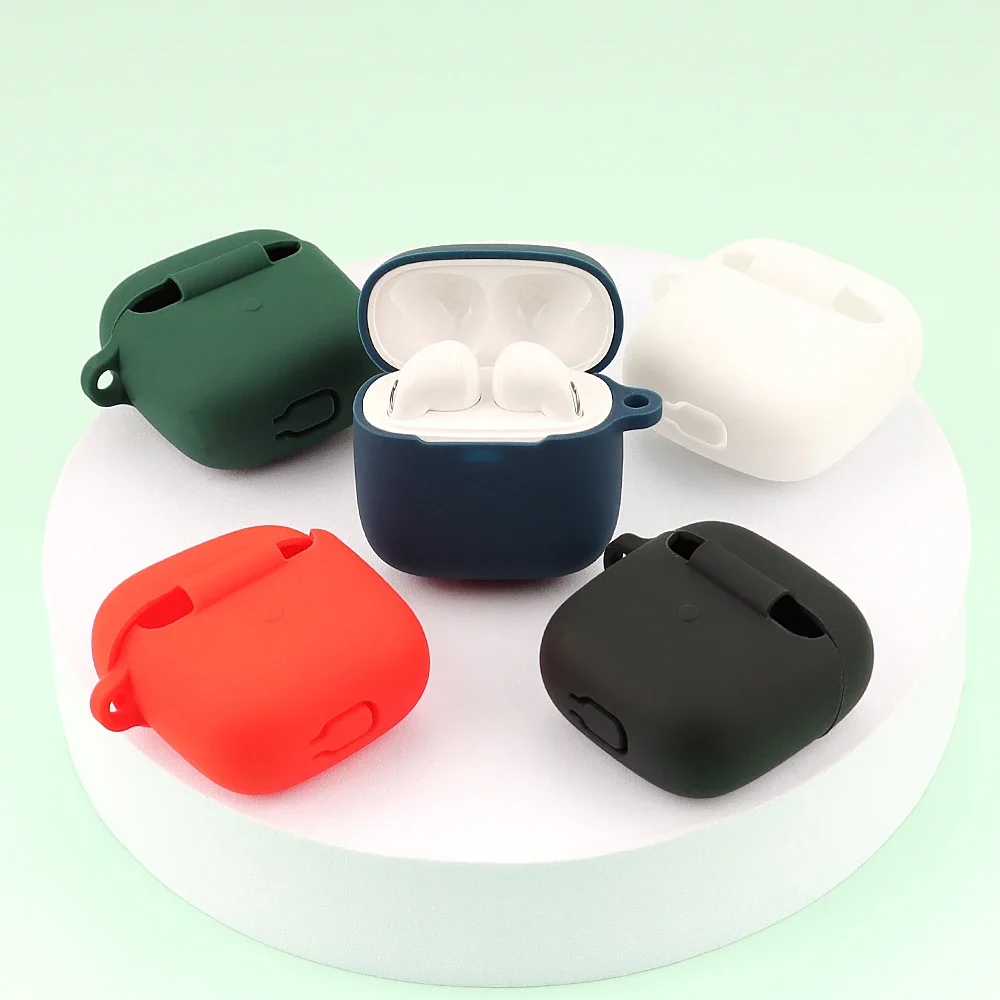 สำหรับ Baseus Bowie E8กรณีสุนัขการ์ตูนสัตว์ตลกน่ารักดอกไม้ซิลิโคนหูฟังป้องกันลื่นสำหรับ Baseus e8กรณี