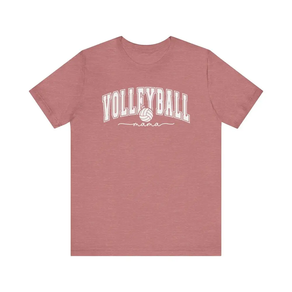 Bella Canvas 3001, Unisex, Volleyball Mama T-Shirt, Mom Shirt