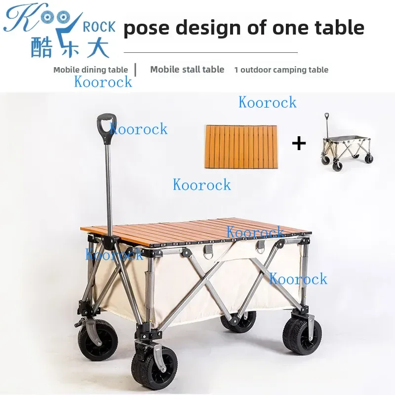 tabletop-and-rubber-quiet-sand-wheelsoutdoor-picnic-foldable-polyester-fabric-camping-cart-with-detachable