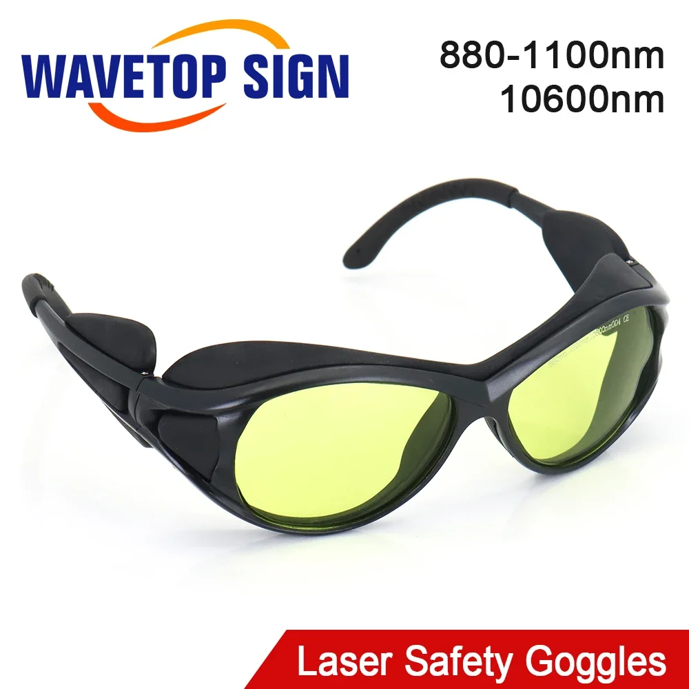 

SignkoRay Laser Safety Goggles 880-1100nm 10600nm OD4+ Shield Protective Glasses Protection Eyewear