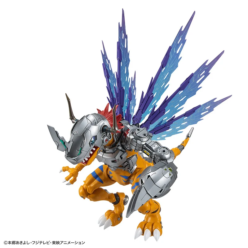 

BANDAI Figure-rise Standard Amplified Digimon Adventure Metal Greymon Ver. PVC Anime Action Figures Assembled Model Toys