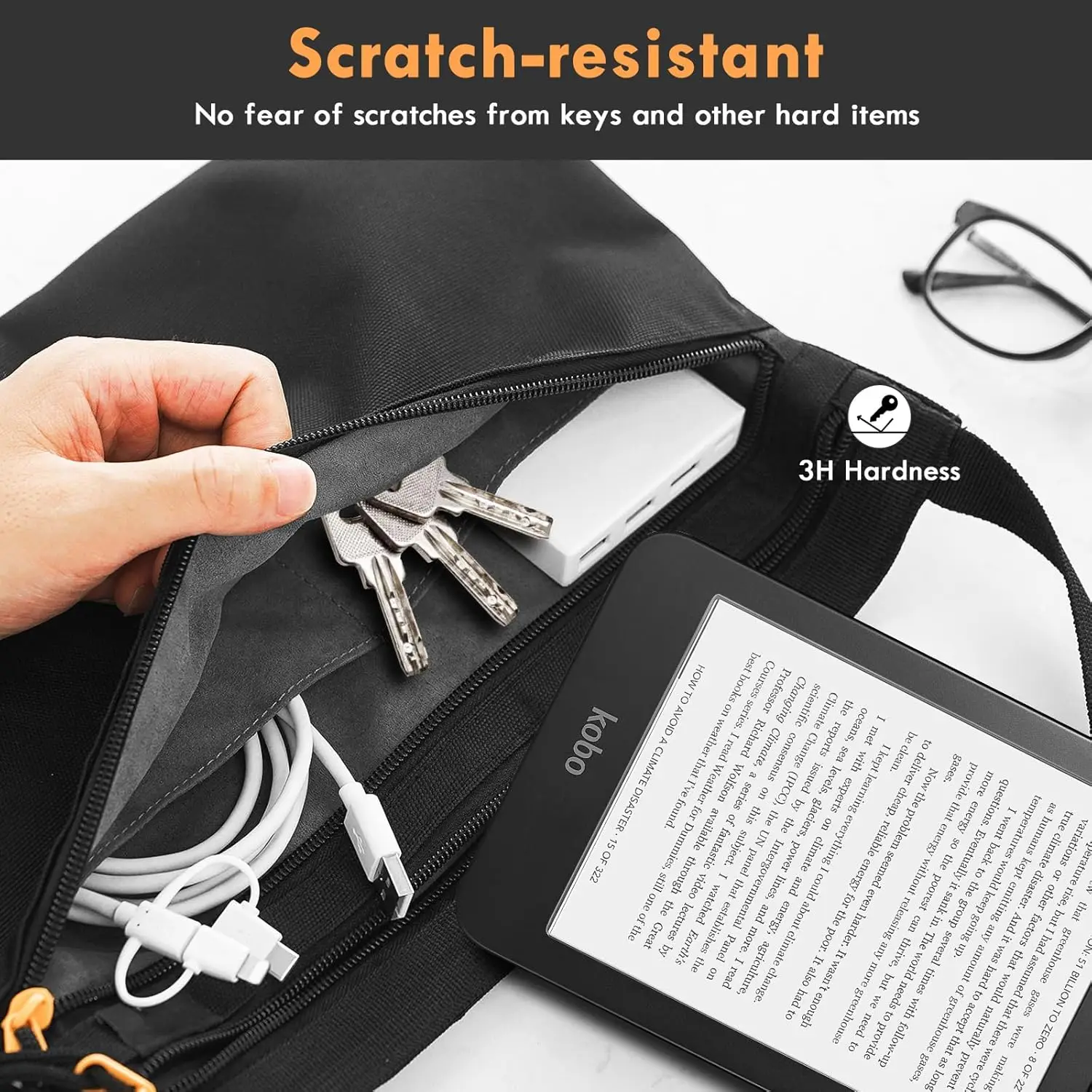 2-3 عبوات من واقي الشاشة لـ Kobo Clara Color 6 "2024/Kobo Clara BW 6" 2024/Kobo Clara 2E 6" 2022 طبقة PET كاملة التغطية