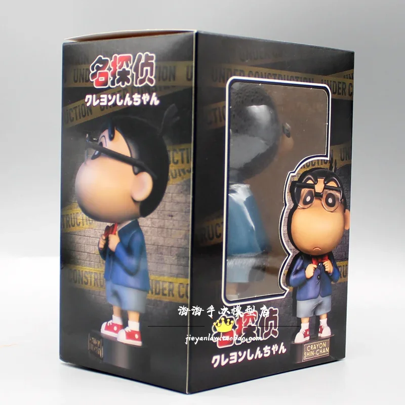 Crayon Shin-chan Cos Edogawa Konan Action Figure, Anime Toys, Butter Car Ornaments, Collecton Model Statue, Kawaii Butter Gift for Children