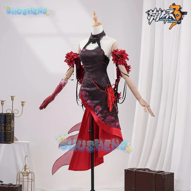 

Honkai Impact 3rd Cosplay Seele Costume Uniform Halloween Carnival Party Christmas Play Role Clothes Clothing for Women Shusheng