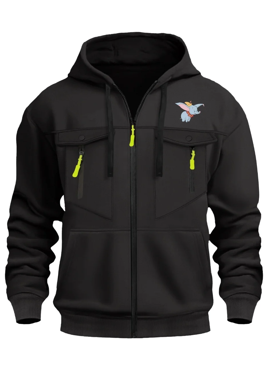 

2025 New Men Zip Up Hoodies Casual Fleece Sweatshirt Half Dome Full Zip Hooded Sweatshirt Autumn Winter Hoodies Mens Clothing