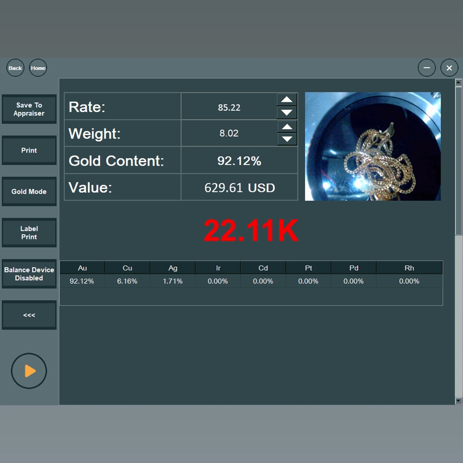 Penguji Logam Mulia Mesin Mode Emas Multi-mode Penguji Logam Mulia