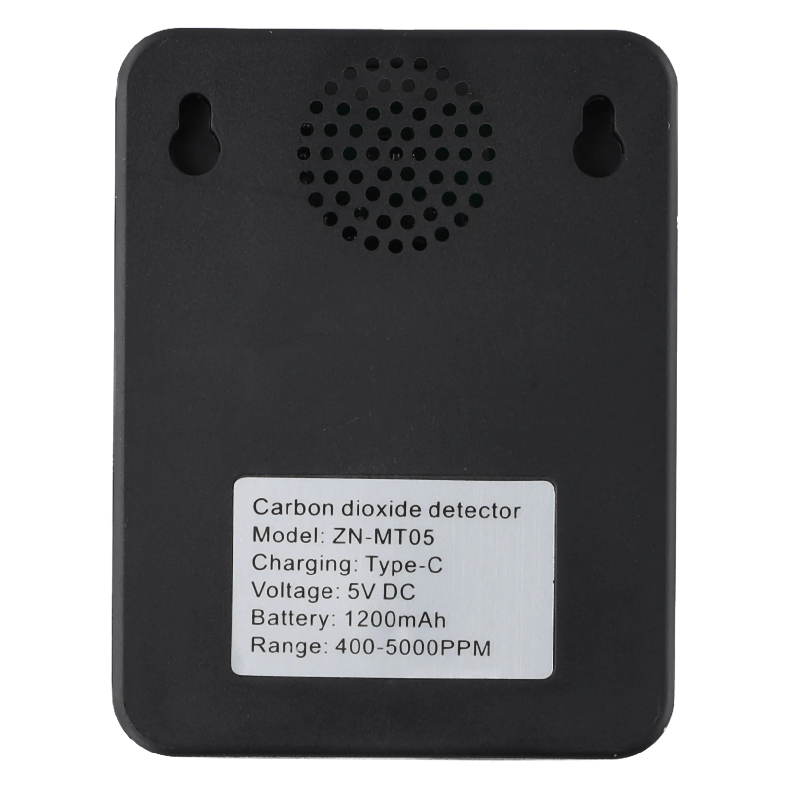 For Home For Indoor Use Formaldehyde HCHO TVOC Detector 5in1 Air Quality Tester 1200mAh Battery Capacity 4-sided Openings