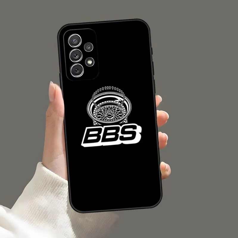 BBS Car Rim Wheel Hub Phone Case For Samsung A13 A23 A52 A53 A51 A12 A50 A33 A22 A31 A40 A03S A32 A21 A81 A73 Silicone Cover