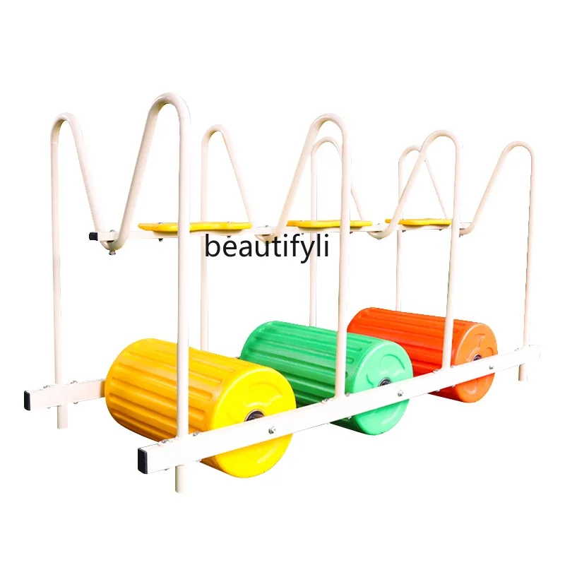 

Kindergarten outdoor sports equipment foot stepping roller car toys