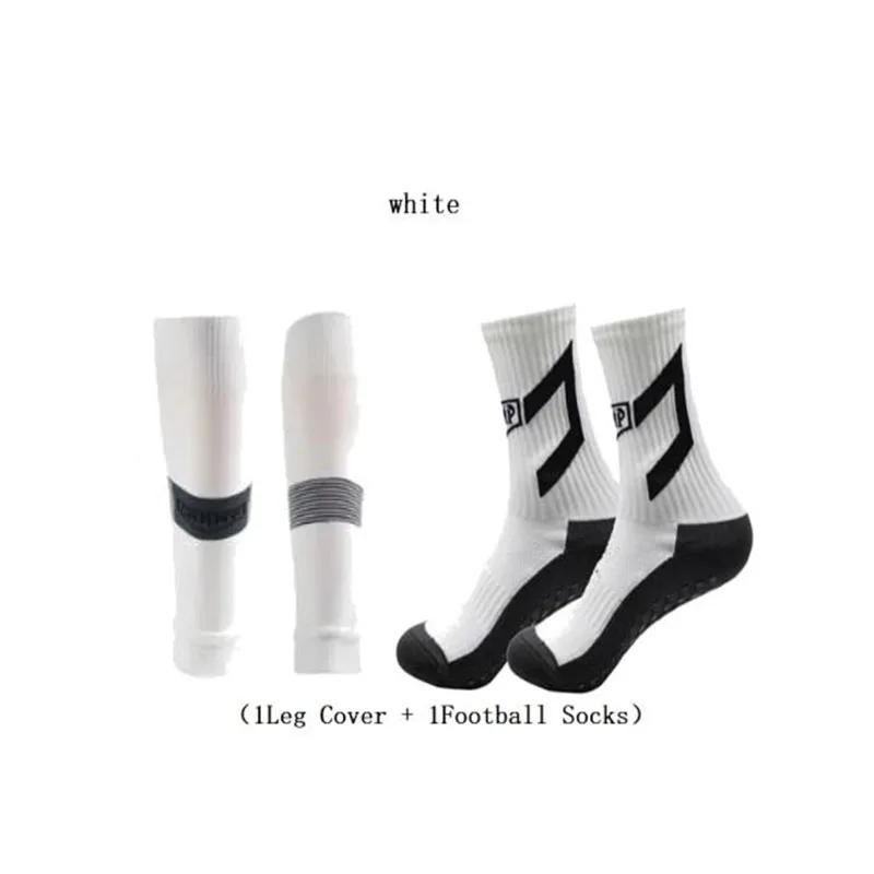 

1 Set of High Quality Men Women Outdoor Protective Equipmen Football Leg Cover Anti Slip Soccer Tennis Basketball Sports Socks