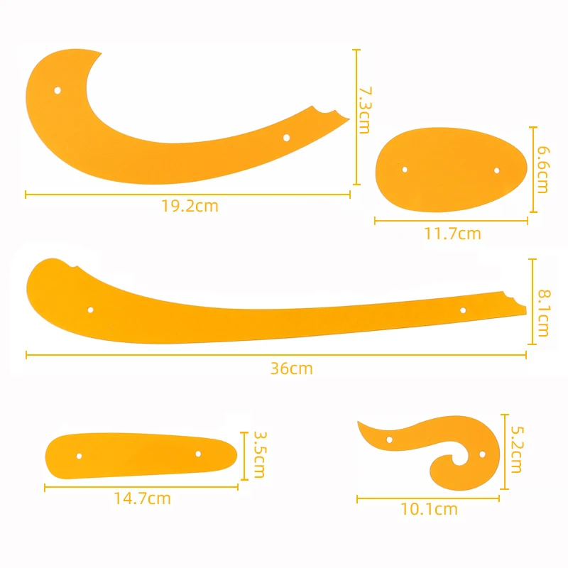 1305 curve garment ruler multi-functional drawing design for fine arts apparel cloud ruler curve ruler