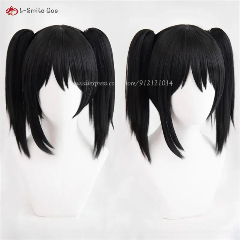 Аниме Love Nico Yazawa Косплей Парик Длинный Черный Хвост Парики Нико Косплей Костюмы Парики Термостойкие Синтетические Волосы + Кепка Для Парика