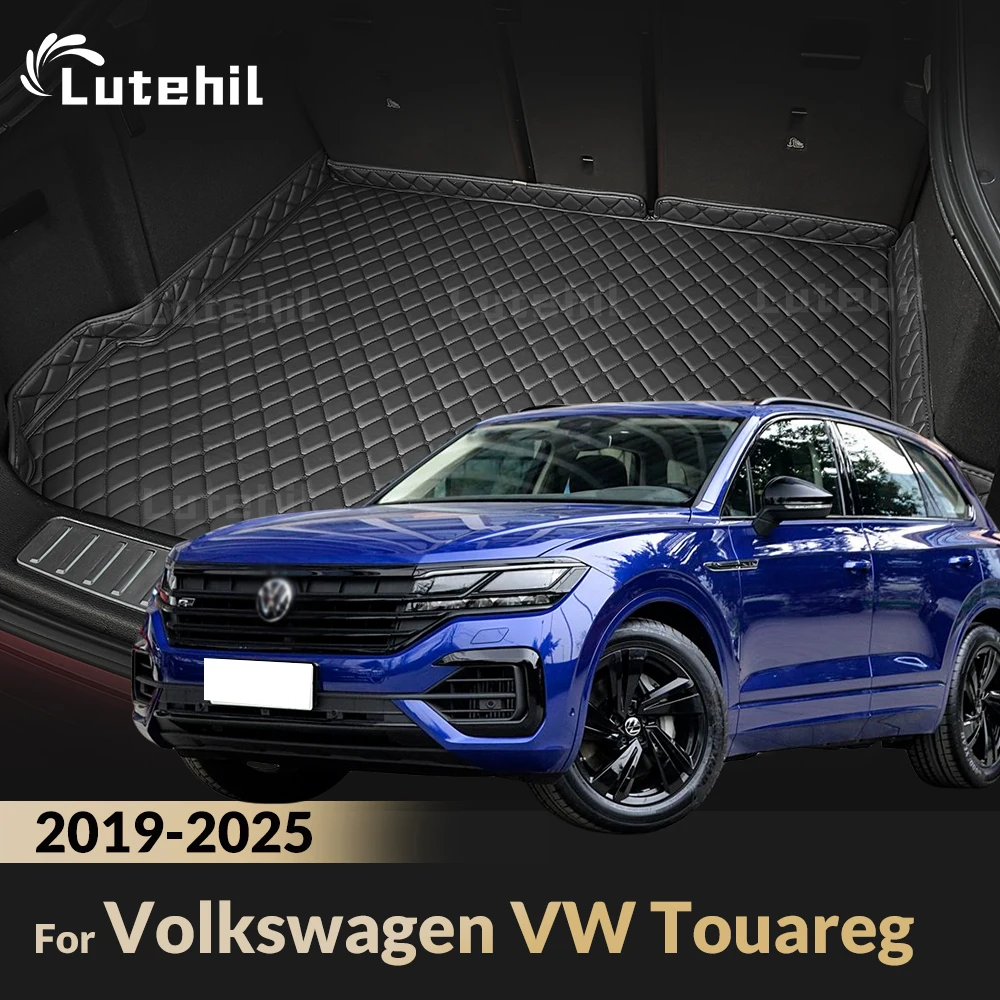 

For Volkswagen VW Touareg 2019-2025 24 23 22 21 20 Lutehil Car Trunk Mat Car Accessories Auto Interior Decoration