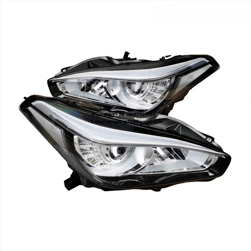 

Pair for Infiniti Q70 Q70L 2015-2020 Left & Right Full LED Headlight Assembly OEM 26060-5UB0A 26010-5UB0A