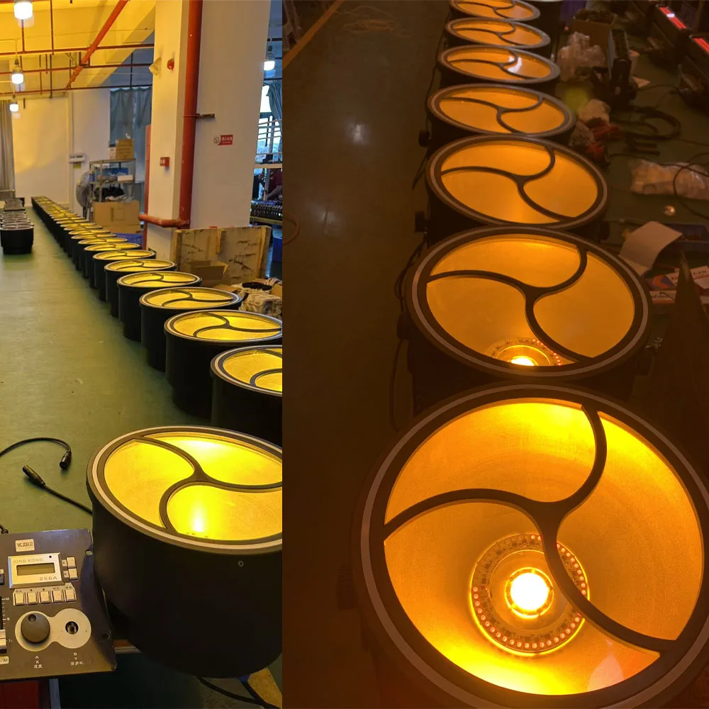 

New Disco Wash Light Warcraft Retro Light 200W Cob Background Effect Stage Lighting Equipment for Event Club Bar