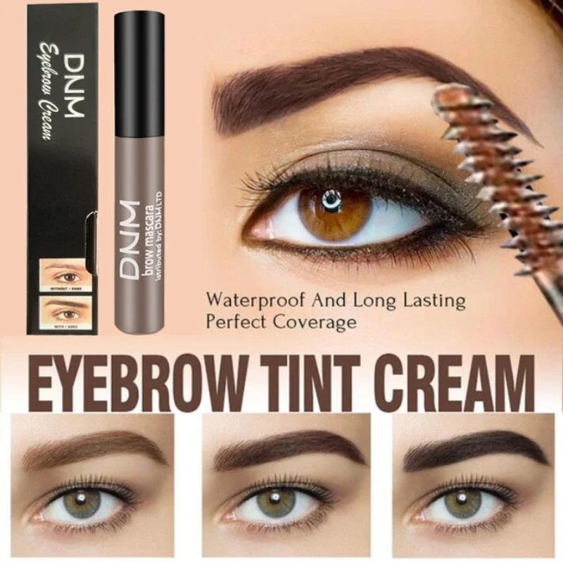 Gel colorant pour sourcils, pommade naturelle de marque, tatouage de sourcils marron, maquillage imperméable, Mascara au henné, vente en gros, cosmétique