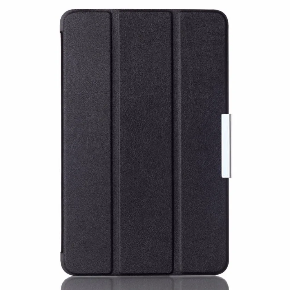 For Samsung Galaxy Tab A A6 10.1'' 2016 Flip Tri-fold Stand Cover For SM-T580 SM-T585 PU Leather Case Auto Sleep Wake