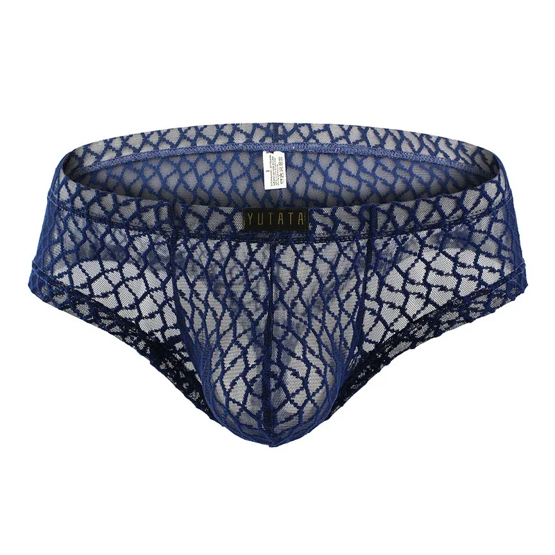 

Men Underwear Boxers Low Waist Underpants Breathable Shorts Summer Quick-drying Shorts U-shaped Pocket Underwear