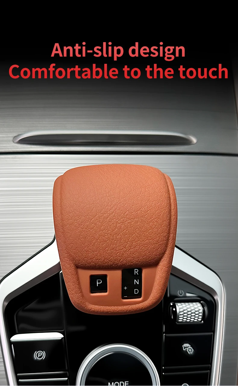 Für Chery OMODA 5 C5 2022 2023 2024 2025 Auto-Schaltknaufmanschette Schalthebelgriff-Abdeckung Schalthebelabdeckung Zubehör – Detail 3