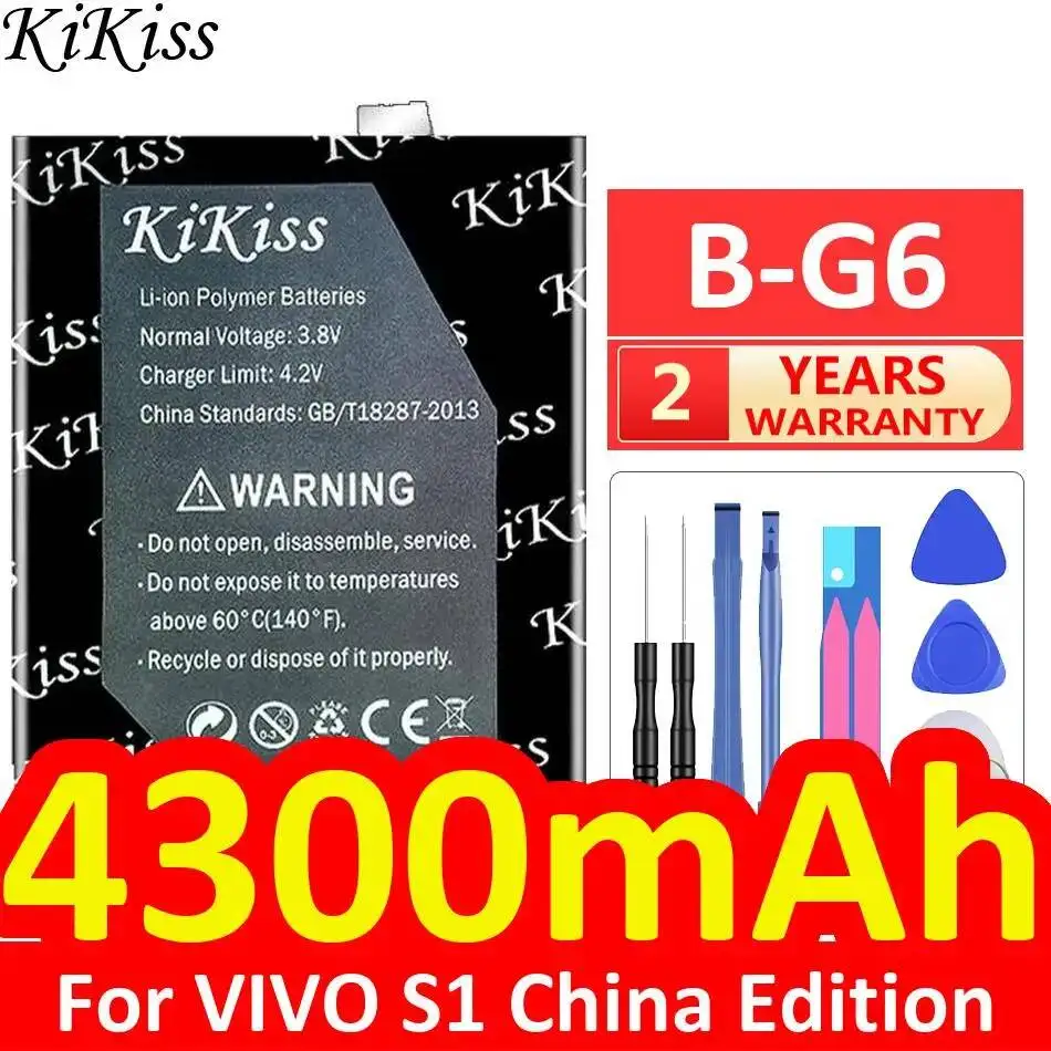 

For Vivo S1 China Edition Durable Mobile Phone Battery 4300Mah B-G6 Stable