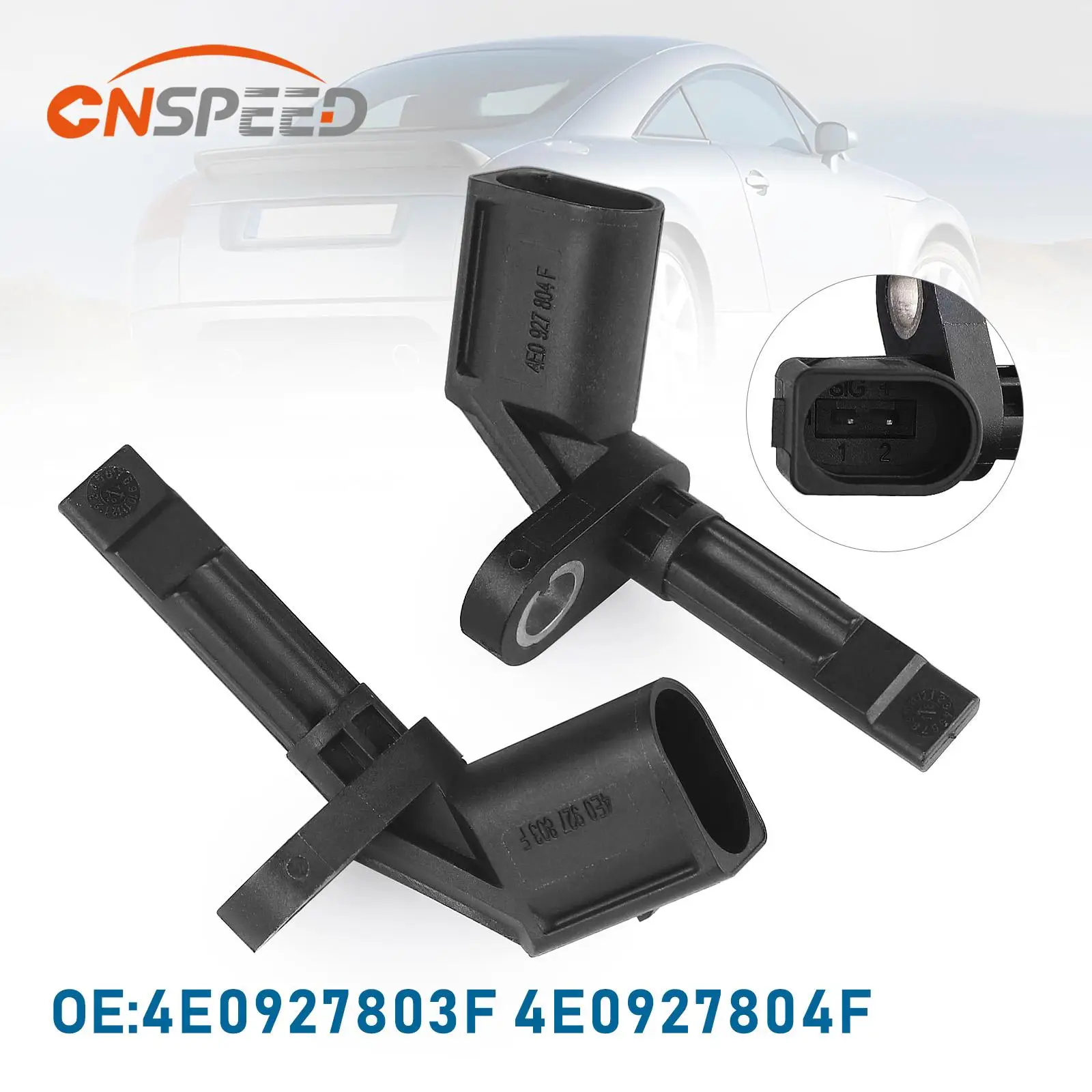 

CNPSEED 1J0927807B ABS Wheel Speed Sensor for Audi TT 2000-2006 VW Beetle 1998-2010 Golf Jetta 1999-2006 Left or Right 1J0927803