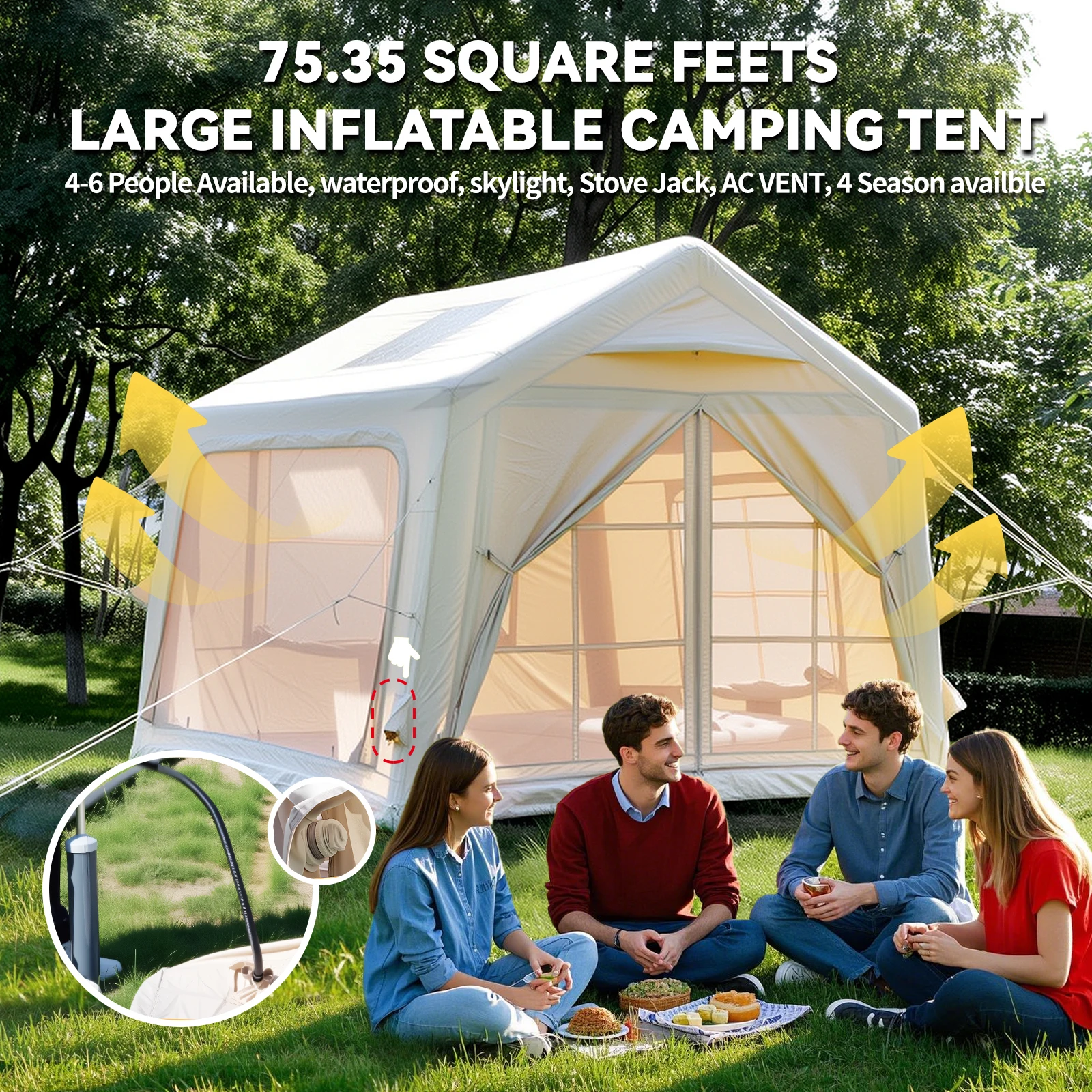 Inflatable Camping …