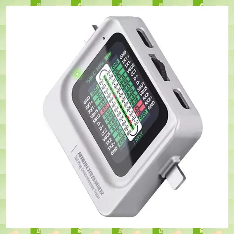 2025 TNS360 휴대폰 테일 플러그 종합 감지기 30V~5A 자동 스캔 감지 3-in-1 IOS TEYE-C,TNS360 모바일용